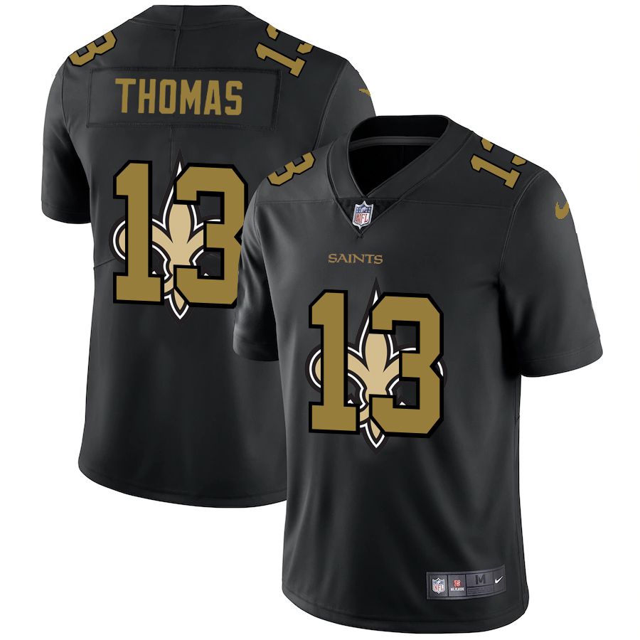 Men New Orleans Saints #13 Thomas Black shadow Nike NFL Jersey